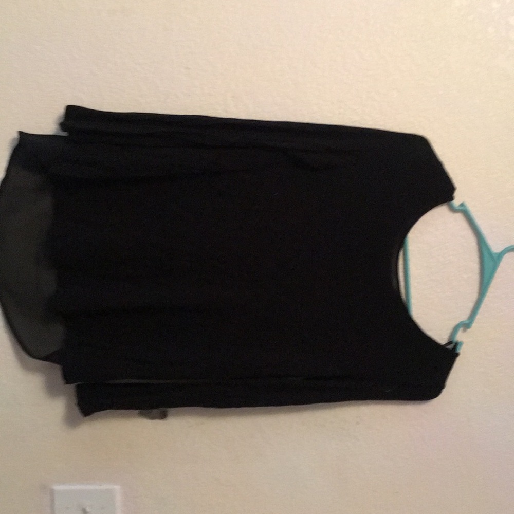 Black long sleeve shirt